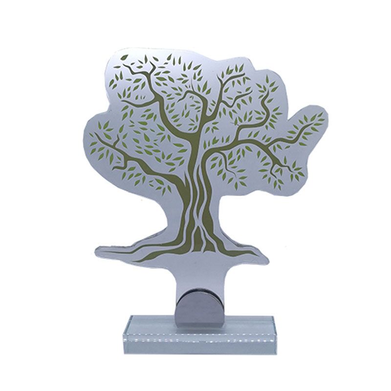 ART057 ARTISITC OLIVE TREE PLEXIGLASS AWARD - Image 1