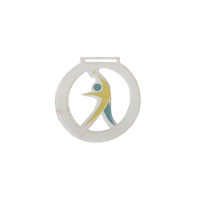 RYTHMIC PLEXIGLASS MEDAL - Image 1