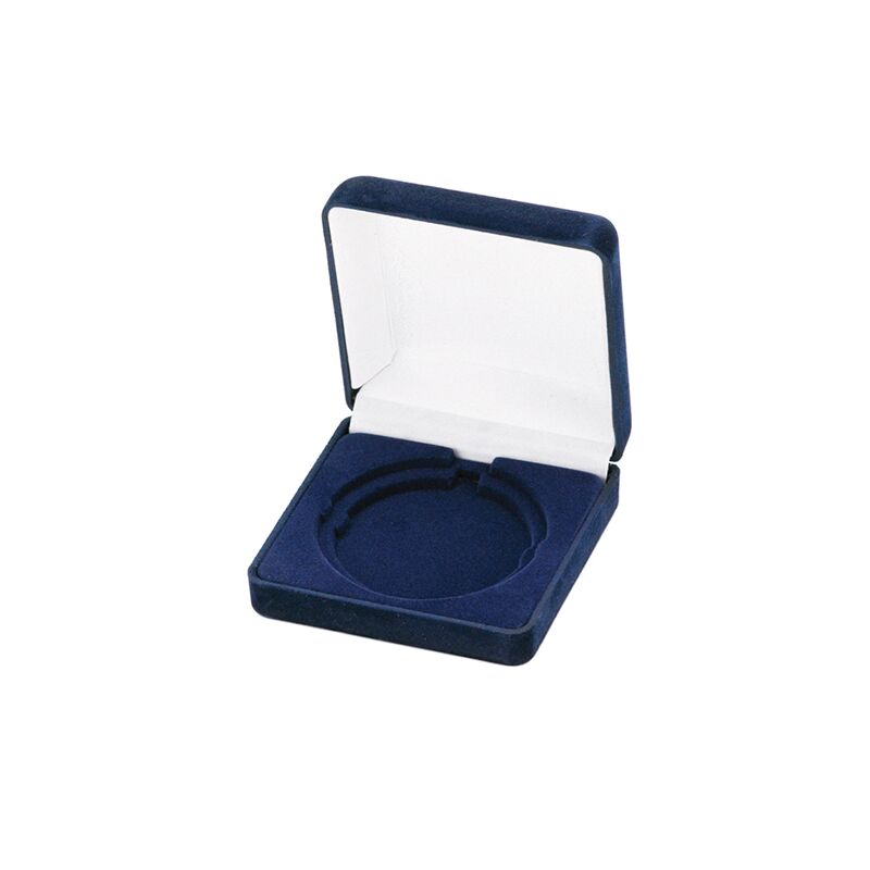 LUXURY VELVET MEDAL DISPLAY BOX FOR 60MM & 70MM MEDALS – CUSTOM PRINTED INCLUDED - Image 1