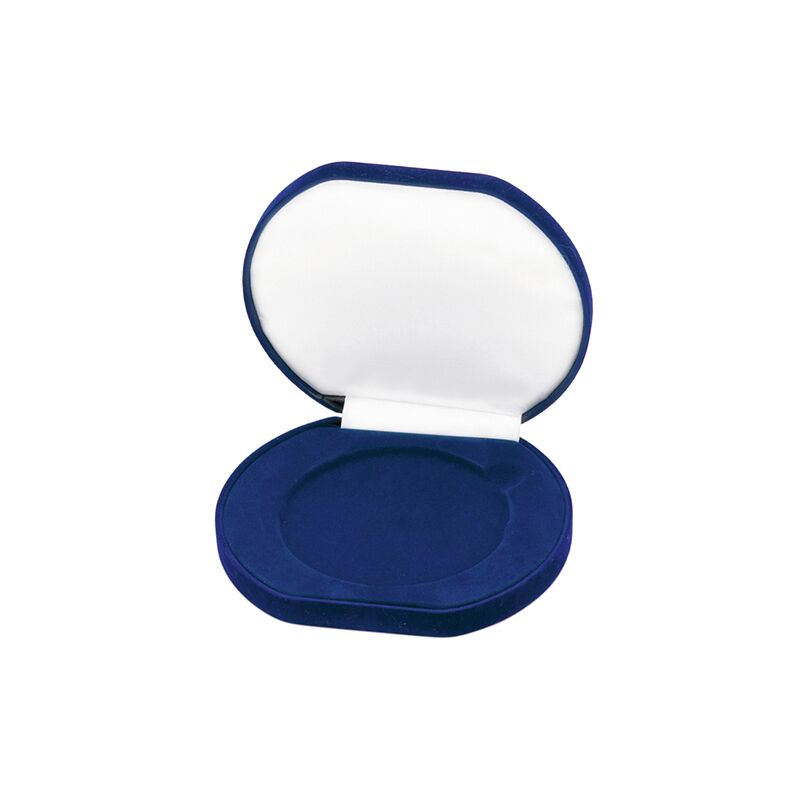 PREMIUM VELVET MEDAL DISPLAY BOX FOR 90MM AWARDS – CUSTOM ENGRAVED PLATE INCLUDE - Image 1