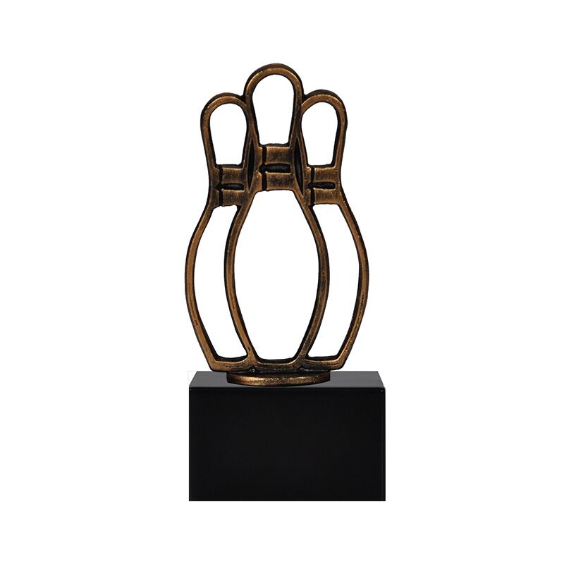 BOWLING TROPHY AWARD 19.5CM - Image 1