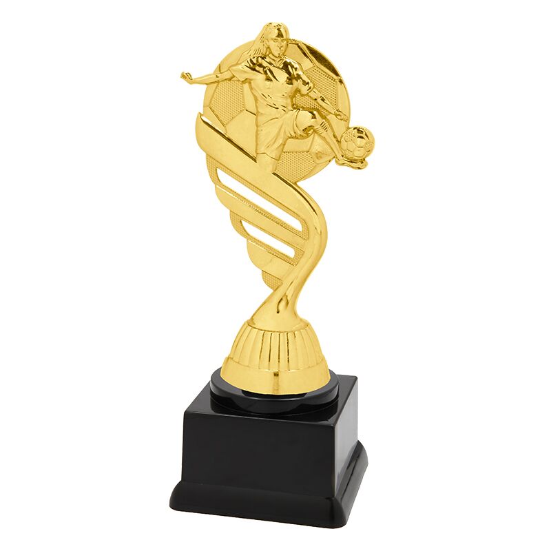 WOMEN FOOTBALL TROPHY 16CM (P426.01+N11.30) - Image 1