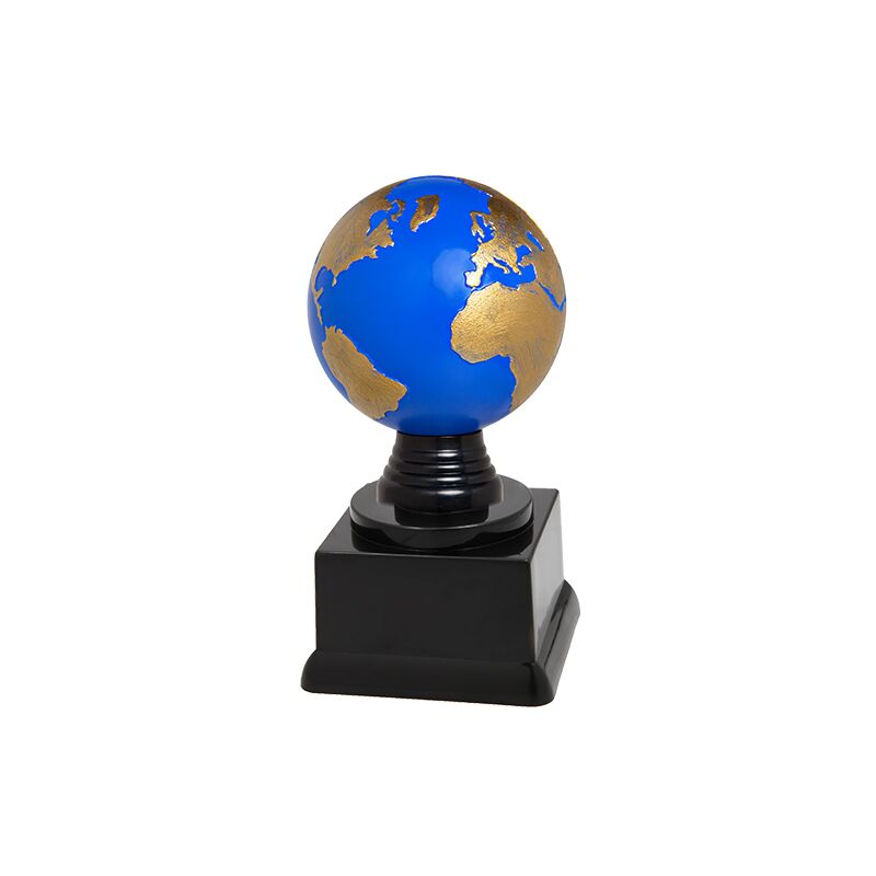 BM18038-2.jpg GLOBE TROPHY 15.5CM – CUSTOM ENGRAVED PLATE FOR ACADEMIC & CORPORATE AWARDS - Image 1