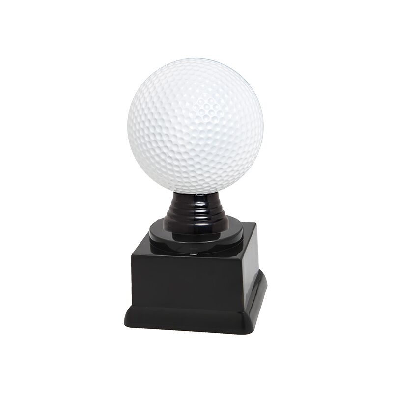 GOLF TROPHY 15.5CM – CUSTOMISABLE GOLF AWARD WITH PRINTED PLATE INCLUDED - Image 1