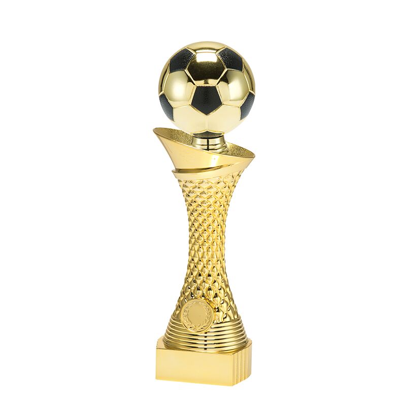 FOOTBALL TROPHY W/ ENGRAVED PLATE 23CM – P500.15 - Image 1