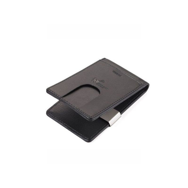 CCC15-39LE_1 TROIKA CREDIT CARD CASE W/ MONEY CLIP – RFID PROTECTION & LEATHER FINISH - Image 1