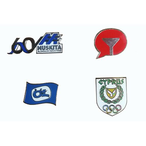 CUSTOM PINS – PACK OF 100 (MULTIPLE FINISHES AVAILABLE) - Image 1