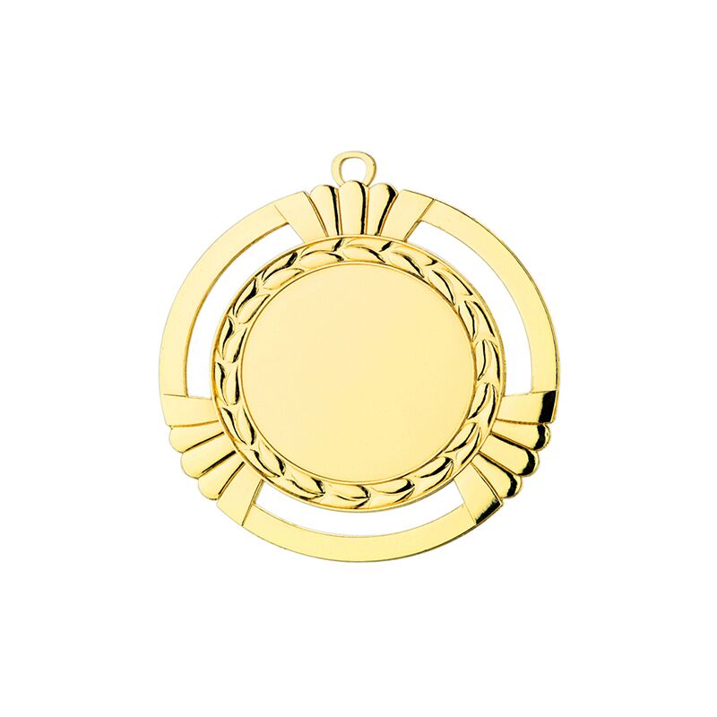 GOLD MEDAL 90MM – CUSTOM PRINTED LARGE AWARD MEDAL FOR CHAMPIONS & EVENTS - Image 1