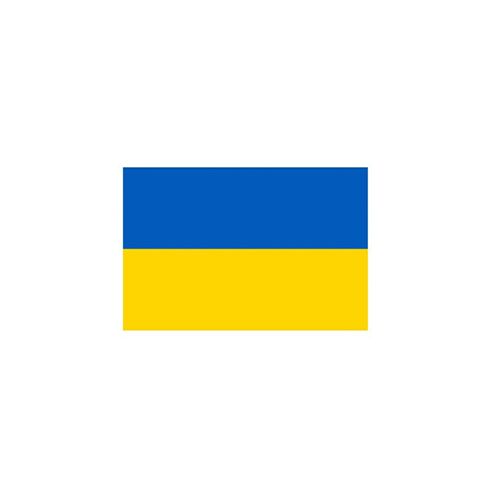 UKRAINE FLAG 150X100CM – HERO OUTDOOR WITH ROPES - Image 1