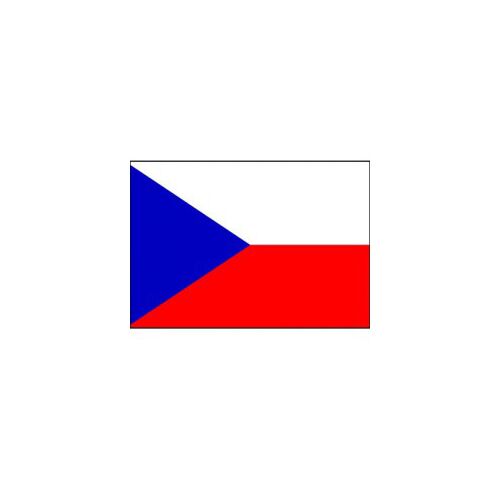 CZECH REPUBLIC FLAG 150X100CM – HERO OUTDOOR WITH ROPES - Image 1