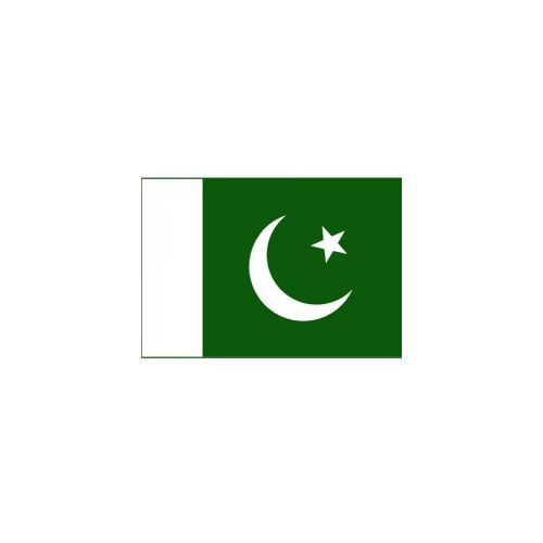 F110-0060.jpg PAKISTAN FLAG 150X100CM – HERO OUTDOOR WITH ROPES - Image 1