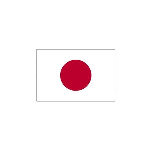 JAPAN FLAG 150X100CM – HERO OUTDOOR WITH ROPES - Image 1