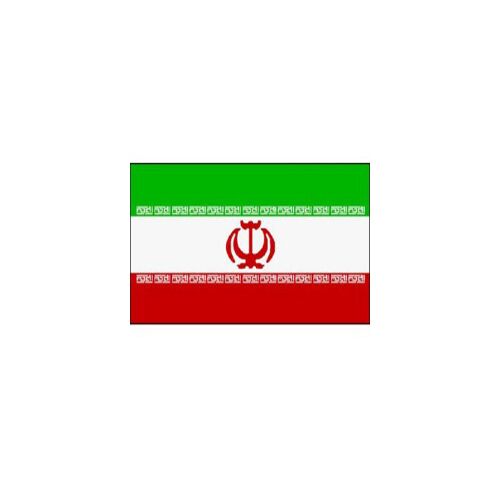 BUDGET IRAN FLAG 150X90CM – LIGHTWEIGHT POLYESTER WITH METAL EYELETS - Image 1