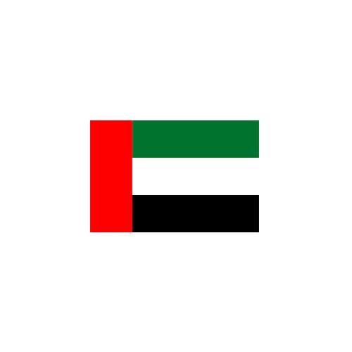 BUDGET UAE FLAG 150X90CM – LIGHTWEIGHT POLYESTER WITH METAL EYELETS - Image 1