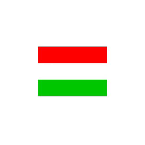 F80-0047.jpg BUDGET HUNGARY FLAG 150X90CM – POLYESTER WITH METAL EYELETS - Image 1