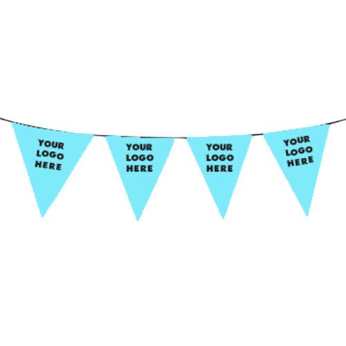 FLA736.jpg CUSTOM TRIANGLE BUNTING 15x22CM – 9M STRING - Image 1