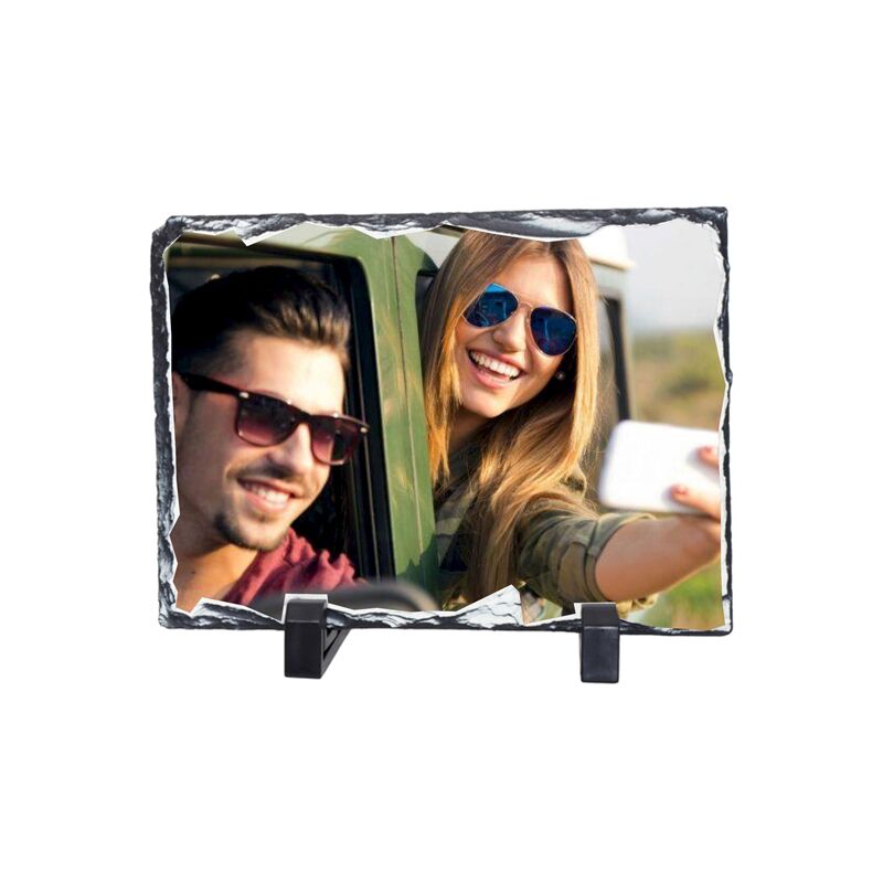 PERSONALIZED SUBLIMATION SLATE 15X20CM – CUSTOM VALENTINE’S GIFT - Image 1