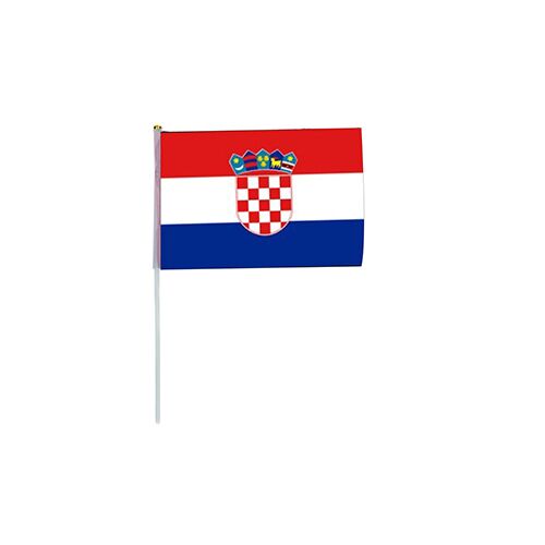 HF80-0042-1.jpg CROATIA HAND FLAG 30X45CM – NATIONAL PRIDE FLAG - Image 1