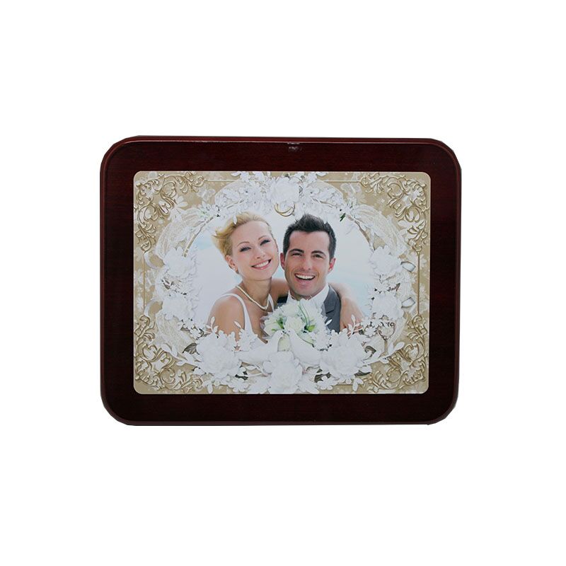 BRIDAL DESIGN WOODEN PLAQUE 30X23CM – ELEGANT WEDDING OR ENGAGEMENT GIFT - Image 1