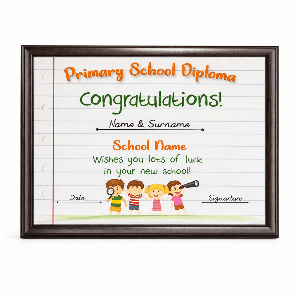 BEST TEACHER WOODEN PLAQUE 25.5X20CM – FULL COLOR CUSTOM PLAQUE - Image 1