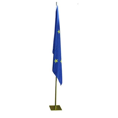 OFFICE FLAG POLE 2M - GOLD - Image 1