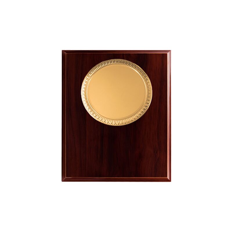 DELUXE WOODEN PLAQUE – CUSTOM RECOGNITION AWARD (30CM X 23CM) - Image 1