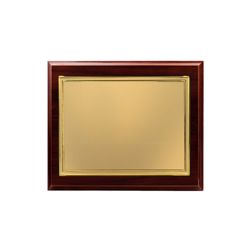 DELUXE WOODEN PLAQUE – CUSTOM AWARD PLAQUE (25.5CM X 20.5CM) - Image 1