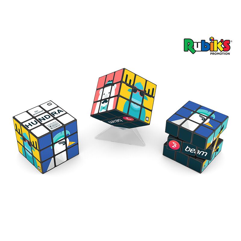 CUSTOM RUBIK’S CUBE – FULL COLOR BRANDED PUZZLE (PACK OF 500 | 5.7CM X 5.7CM) - Image 1