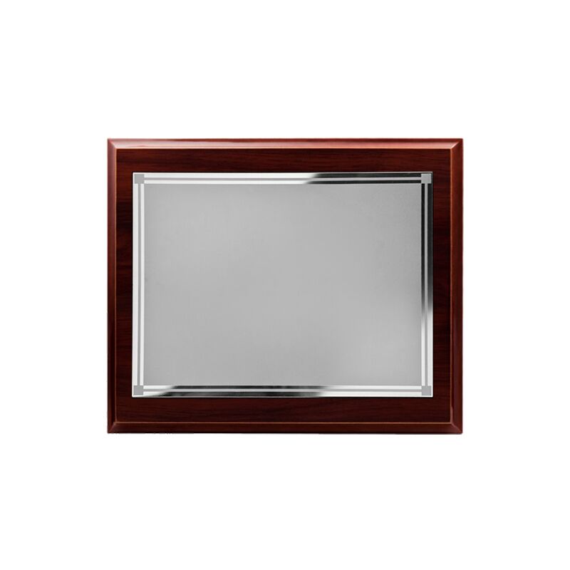 DELUXE WOODEN PLAQUE – CUSTOM AWARD DISPLAY (25.5CM X 20.5CM) - Image 1