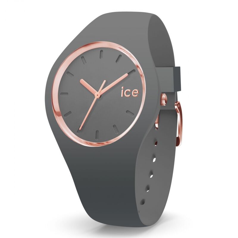IGC917NU.jpg ICE GLAM COLOUR WATCH – GREY – MEDIUM SIZE (BRANDED PACKAGING INCLUDED) - Image 1