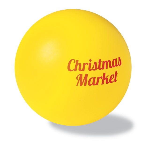 IT1332_1.jpg ROUND ANTI-STRESS BALL – 6CM | CUSTOMIZABLE PU STRESS RELIEVER - Image 1