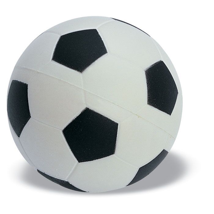 FOOTBALL-SHAPED ANTI-STRESS BALL – 6CM PU STRESS RELIEVER - Image 1