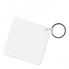 KEY1002.jpg CUSTOM SQUARE SUBLIMATION KEY RING – 5x5CM WOODEN (ONE-SIDED PRINT) - Image 1