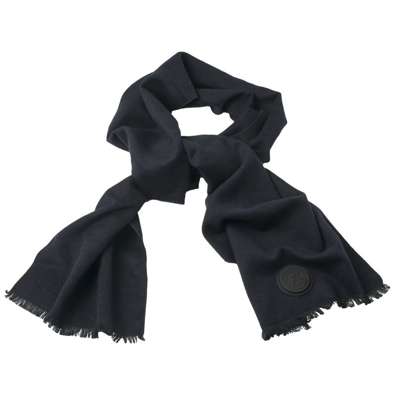 CHRISTIAN LACROIX “ELEMENT” SCARF – NAVY | WINTER LUXURY ACCESSORY - Image 1