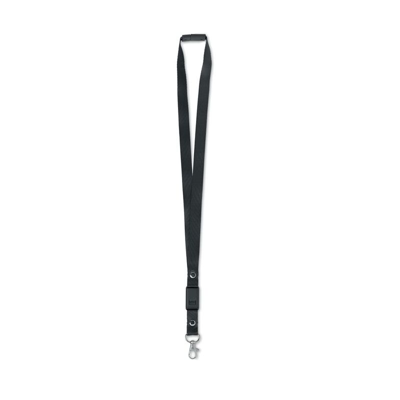 CUSTOM USB LANYARD 16GB – PACK OF 100 – WEARABLE FLASH DRIVE WITH SAFETY BUCKLE - Image 1