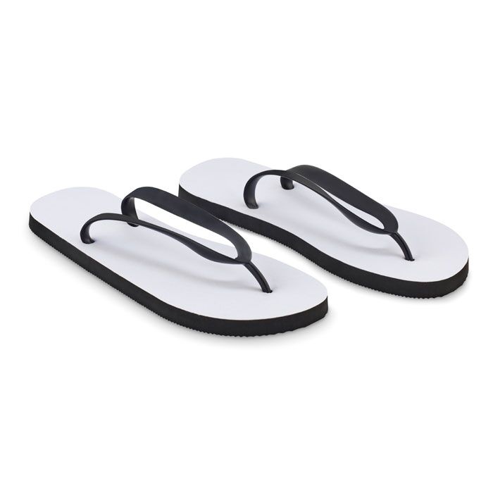 CUSTOM SUBLIMATION BEACH SLIPPERS – SIZE M (38-41) - Image 1