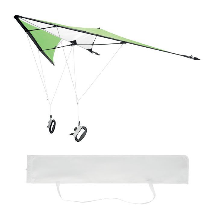 DELTA KITE IN DURABLE 210T RIPSTOP POLYESTER WITH HANDLES – INCLUDES POUCH - Image 1
