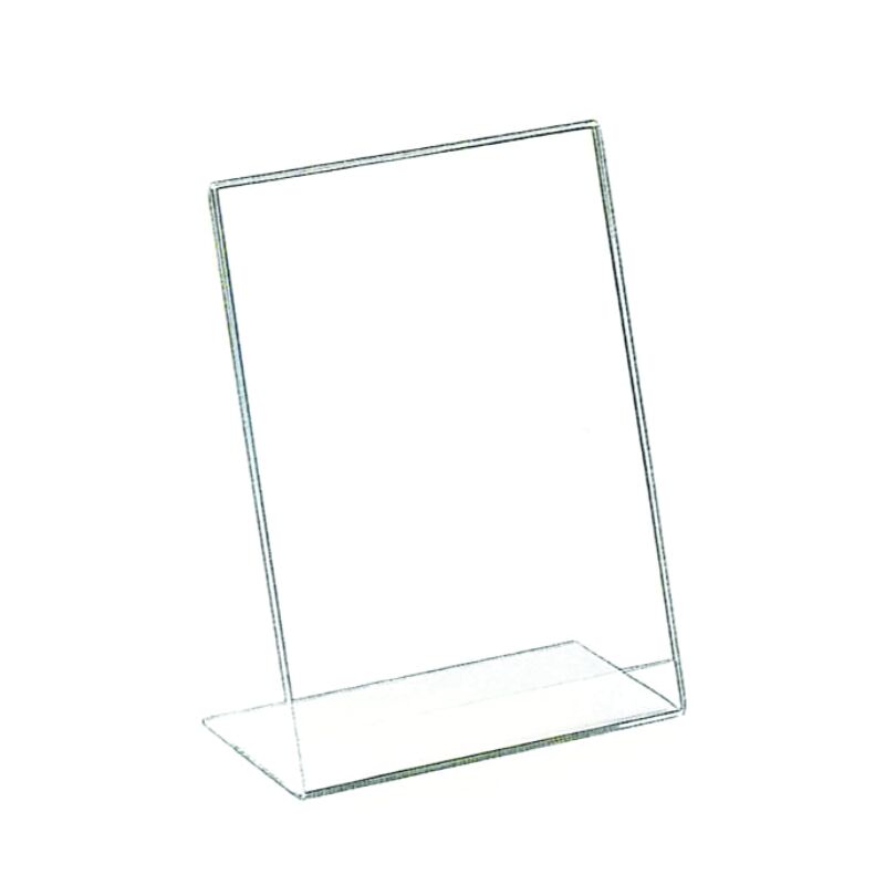 A5 ACRYLIC DISPLAY STAND | DESK SIGN & BROCHURE HOLDER | 21.3CM X 15CM - Image 1