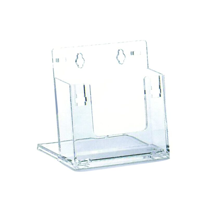 A5 ACRYLIC STAND | DESK BROCHURE HOLDER | CLEAR DISPLAY | 16.5 X 8.5 X 18.1CM - Image 1