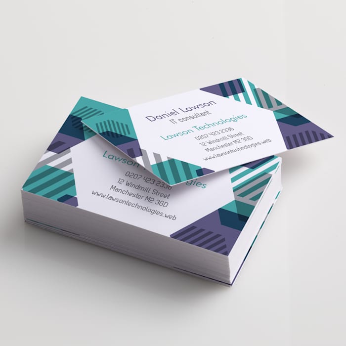 BUSINESS CARDS 9X5.5CM ONE SIDED (PACK OF 250) - Image 1