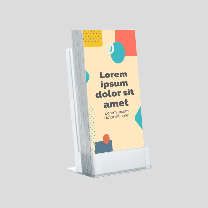 RACK CARDS  9.5CMX21CM (PACK OF 250) - Image 1