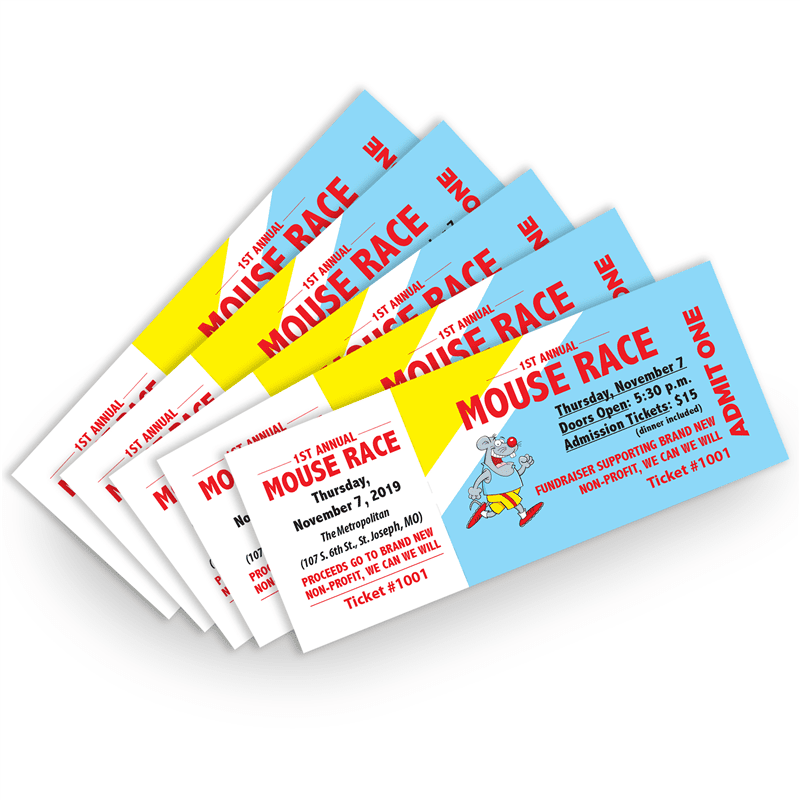 TICKETS BLOCK OF 50 (PACK OF 50) - Image 1