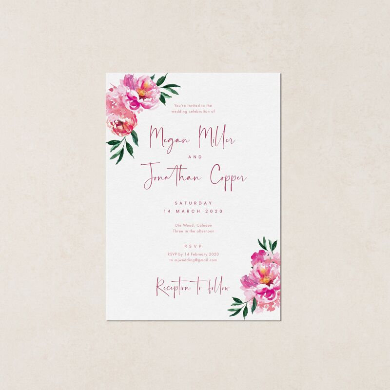 INVITATION A5 (PACK OF 250) - Image 1