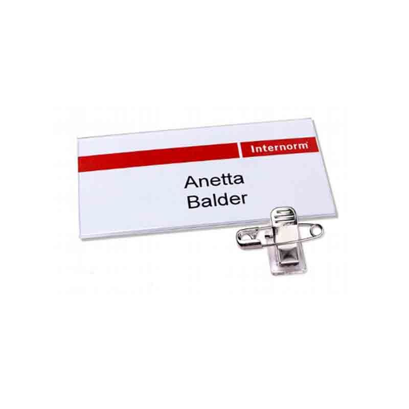 PUB40CC.jpg PUBLIC 40 NAME BADGES 7.6*2.9CM - Image 1