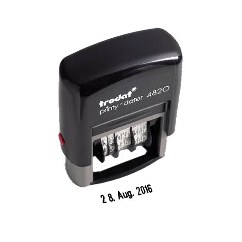 T-4820.jpg TRODAT DATE STAMP 2.7X0.4CM - Image 1