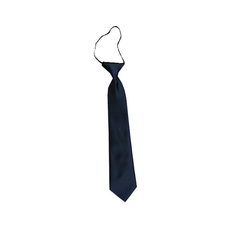 ELEMENTARY NAVY BLUE SCHOOL TIE - Image 1