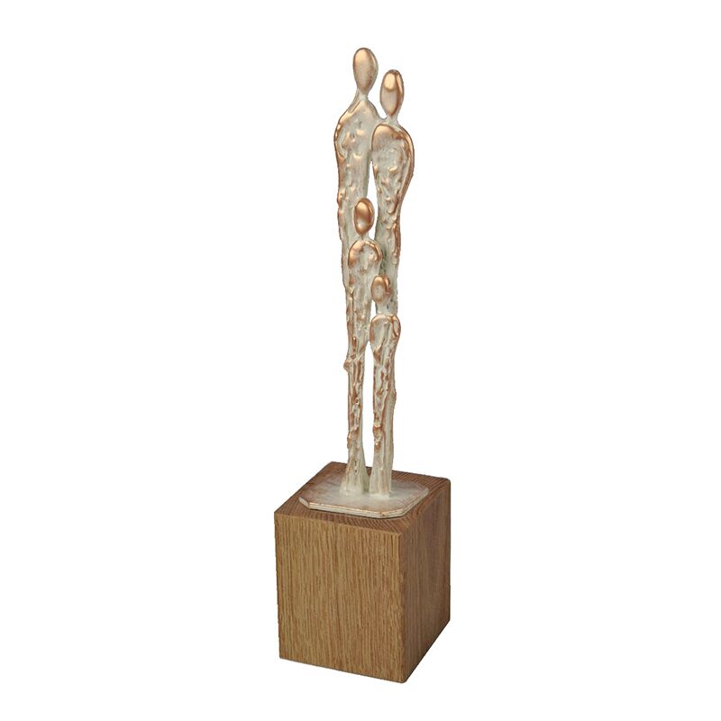 20.5CM ABOVE ALL TROPHY – CUSTOM PRINTED VALENTINE’S OR APPRECIATION AWARD - Image 1