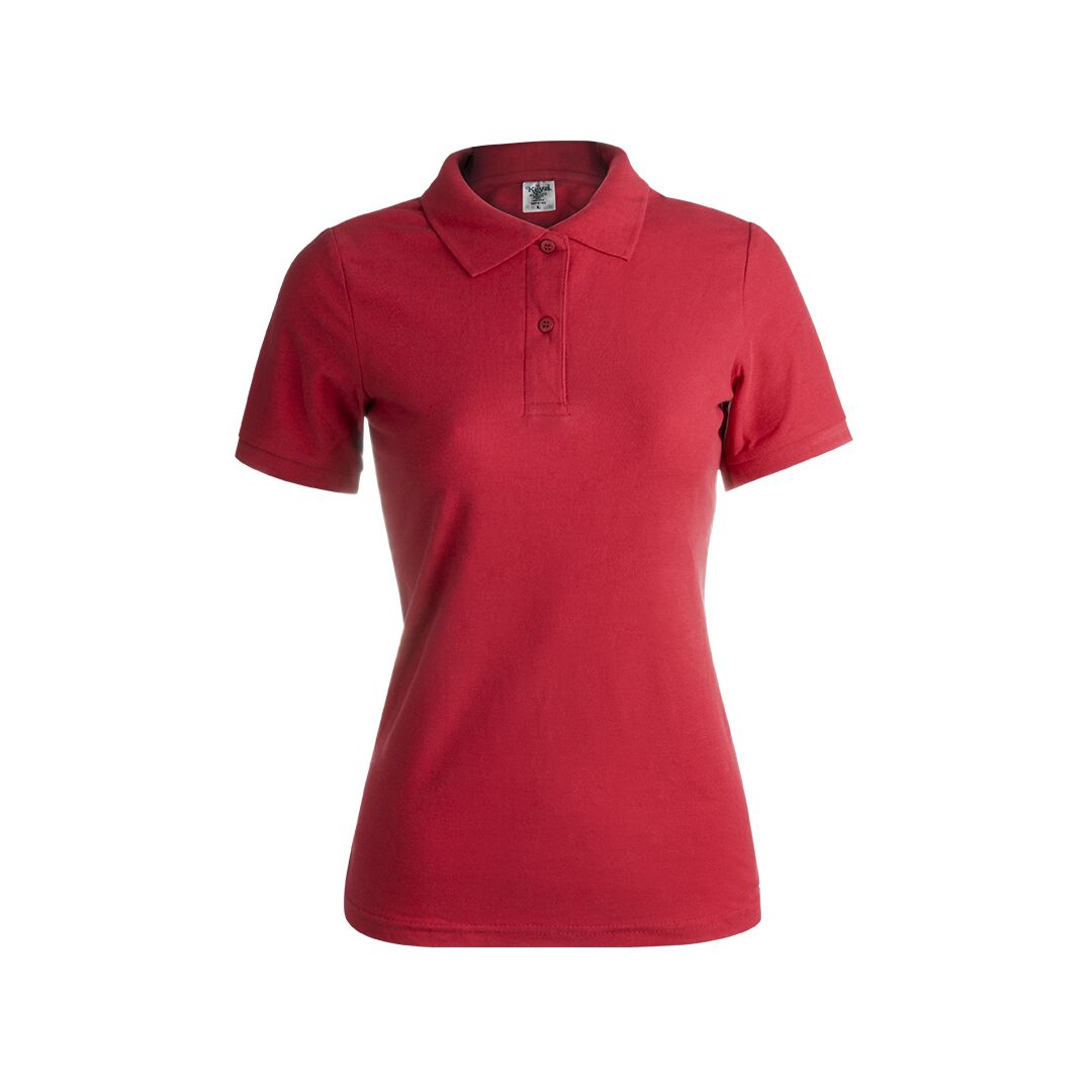 WPS180.RED_.jpg RED WOMEN POLO SHIRTBY KEYA - Image 1