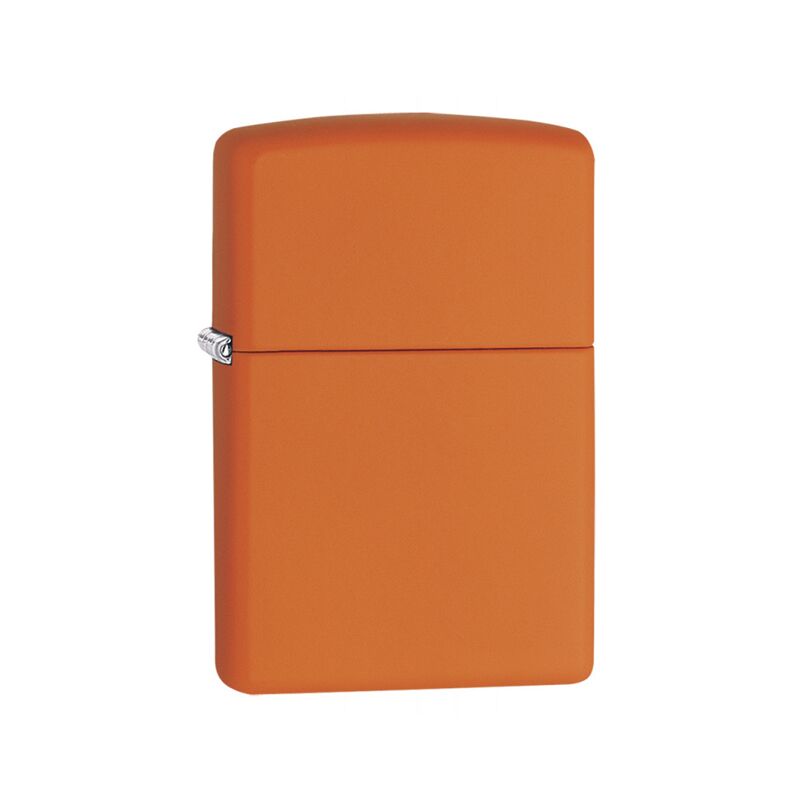 ZIPPO LIGHTER ORANGE MATTE - Image 1