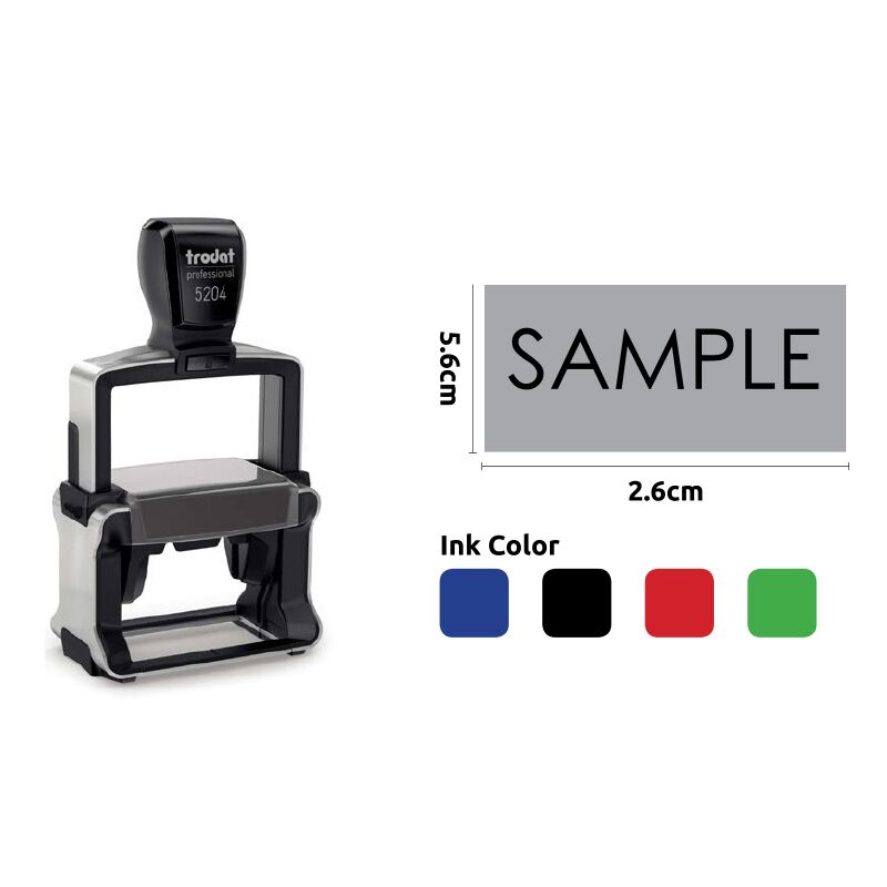 TRODAT PROFESSIONAL STAMP 5.6X2.6CM - Image 1